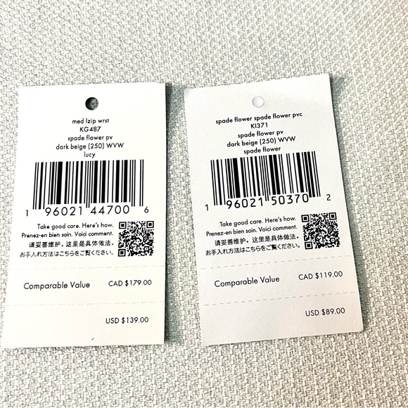 HOST PICK Kate Spade Wristlet & Card Holder with Dust Bag & Shopper - New - Picture 7 of 9